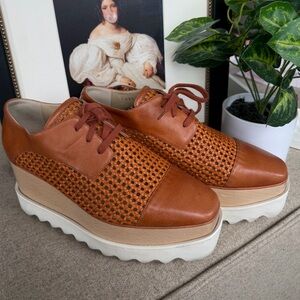 STELLA MCCARTNEY Platform Laced Oxfords